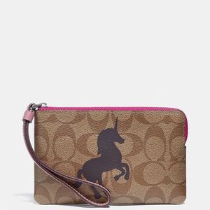 Coach Unicorn Wristlet